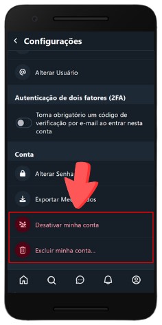 Como deletar conta Bluesky Social