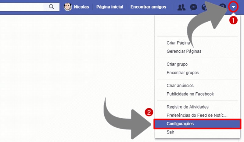 Como desativar vídeo automático no Facebook pelo PC