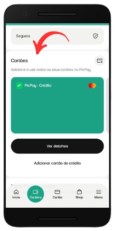 Como remover cartão do PicPay