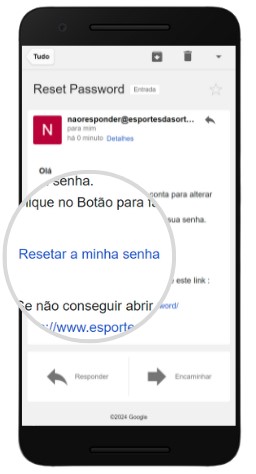 Como trocar senha Esportes da Sorte